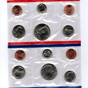 1984-P&D Uncirculated Set... 10 Coin Set... In Original US Mint Packaging